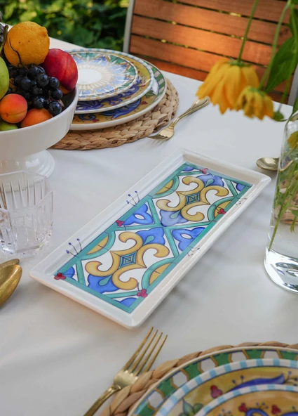 The Mia Limoncello Kahvaltı Takımı 6 Kişilik 19 Parça 1901 - Resim 9