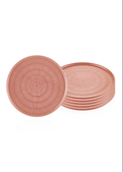 The Mia Noon Kahvaltı Takımı 6 Kişilik 17 Parça Somon 1702 - Resim 9