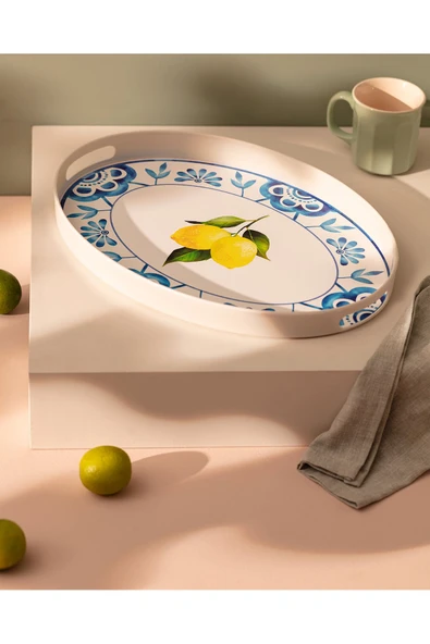 Lemoncha Oval Tepsi ürün görseli 1