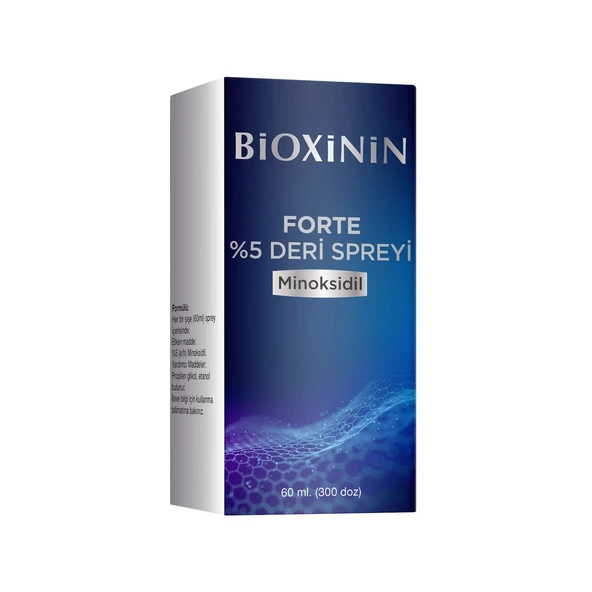 Bioxinin Forte %5 Deri Spreyi 60 ml - 1