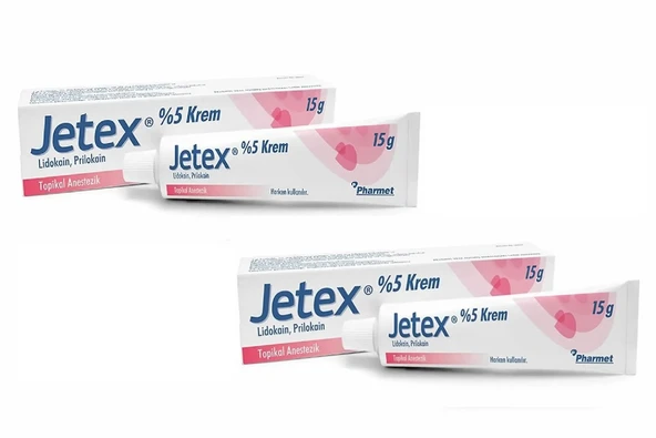 PHARMET Jetex Krem %5 15 g 2 Adet - 1