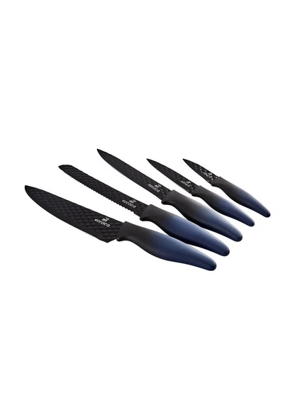 Karaca Theia Black 5 Parça Bıçak Seti Lacivert - 2