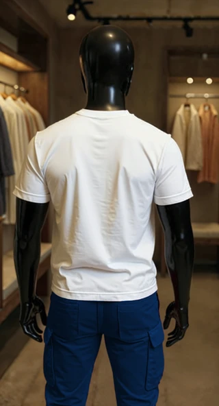 Erkek Beyaz Relaxed Fit %100 Pamuk Tişört – Marin Yelken & Palmiye Baskılı - Resim 2