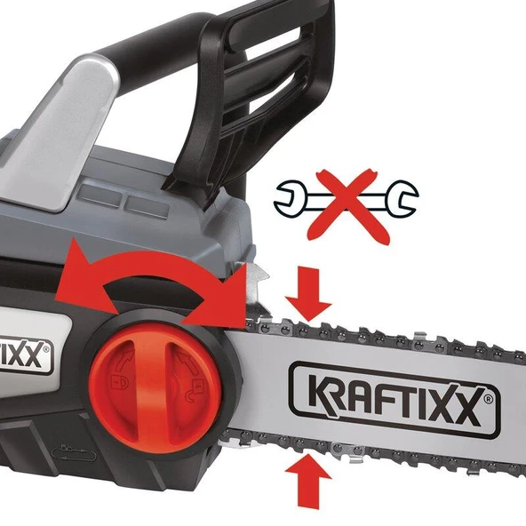 Kraftixx by Einhell KX‑AKS 1825 Li Akülü Ağaç Kesme Kiti 2x3 Amper 4514060 S2 - Resim 6