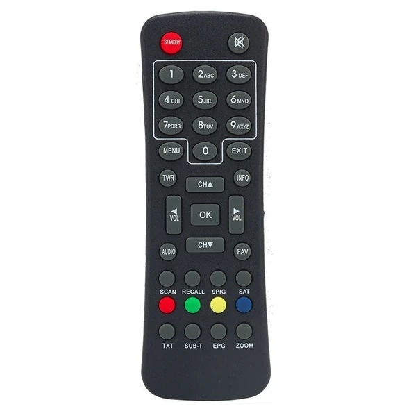 Kawai KW-6100T Mini Scart Uydu Kumanda ürün görseli 1