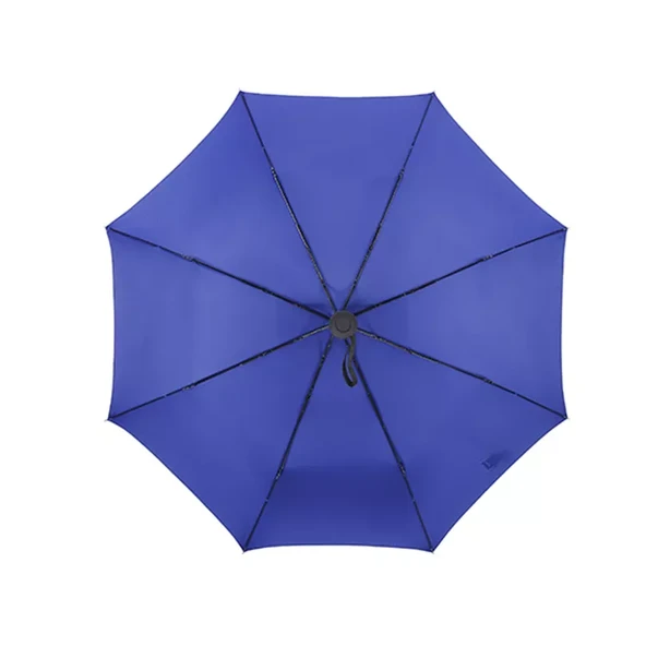 İldeşli Tam  Otomatik Çanta Boy Mavi Şemsiye - Resim 3