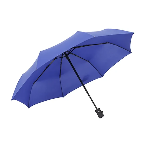 İldeşli Tam  Otomatik Çanta Boy Mavi Şemsiye - Resim 5