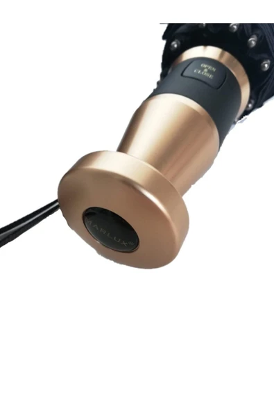 Marlux Serisi Tam Otomatik 10 Telli Prinç Sap Şemsiye - Resim 2