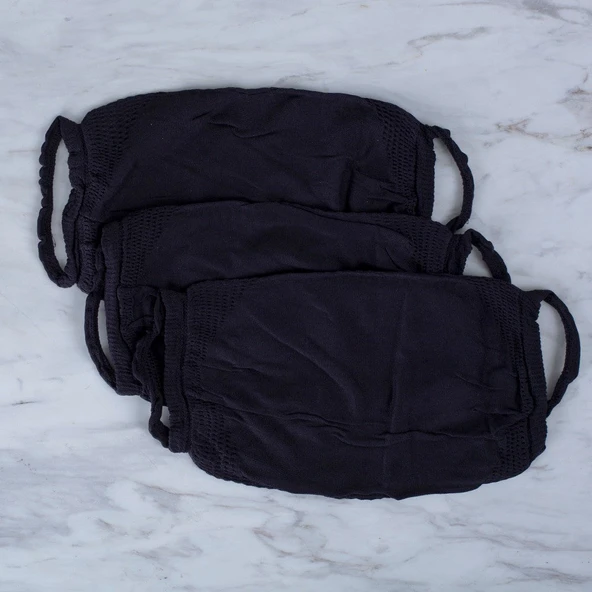 Loren 3 Adet Yıkanabilir Maske - 1
