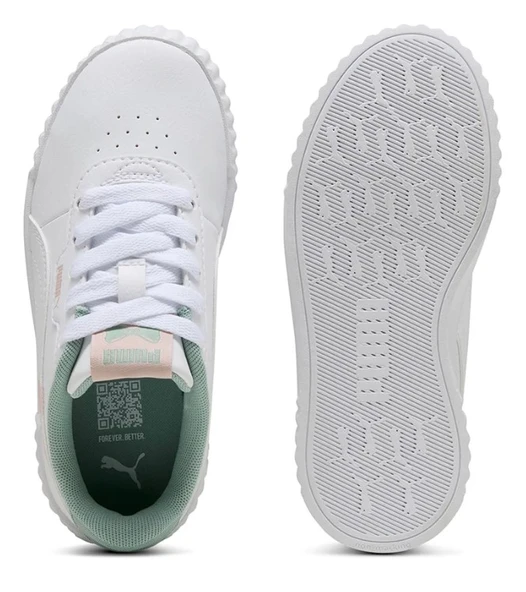 Puma Carina 3.0 Girly PS  402808-01 Ortopedik Çocuk Spor Ayakkabı - Resim 6