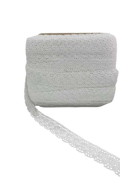 Kopanaki Dantel en 4 cm Beyaz 1 Metre ürün görseli