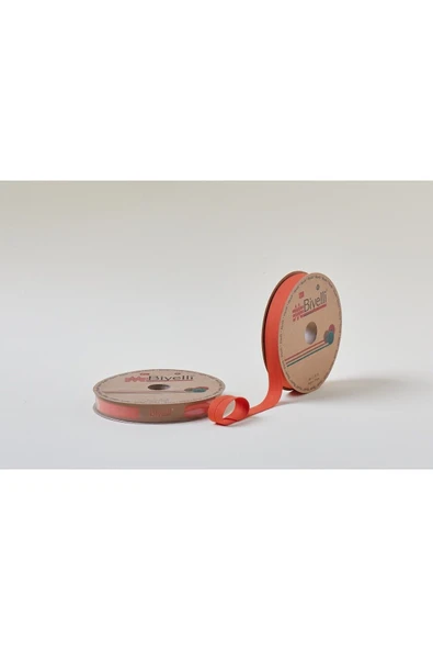 Biye Koton Katlı D17 Kiremit 2 cm 25 Metre %65 Koton %35 Polyester ürün görseli 1