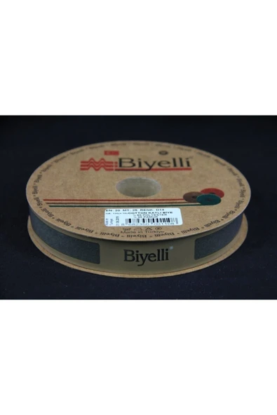 Biye Koton Katlı D14 Asker Yeşili 2 cm 25 Metre %65 Koton %35 Polyester - 1
