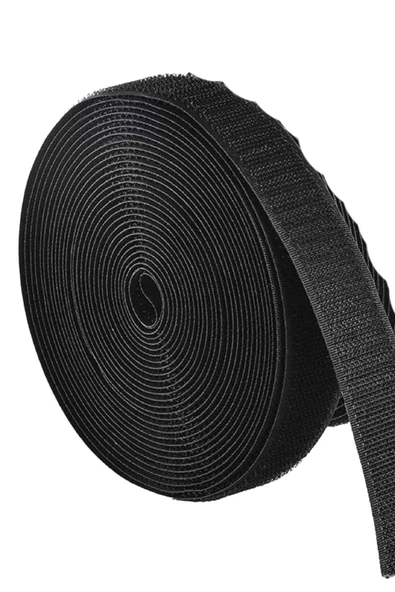 Cırt Cırt 3 cm Siyah 1 metre ürün görseli 1