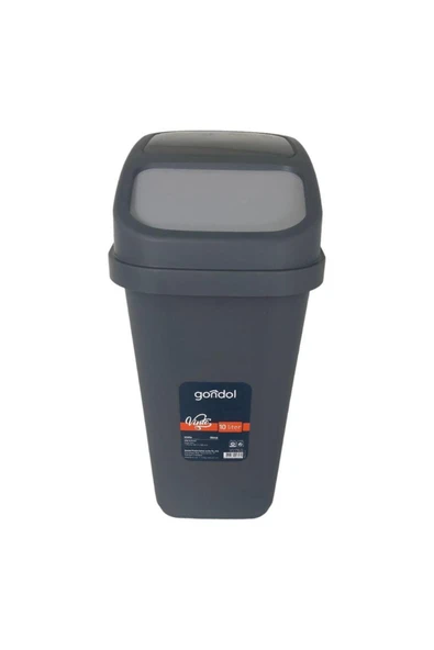 Vinto Kapaklı Çöp Kovası, Plastik 10 Lt - Resim 3