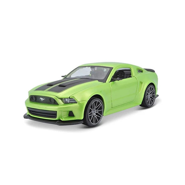 MAY 31506 2014 Ford Mustang Street Racer 1:24 Model Araba -Necotoys - Resim 4