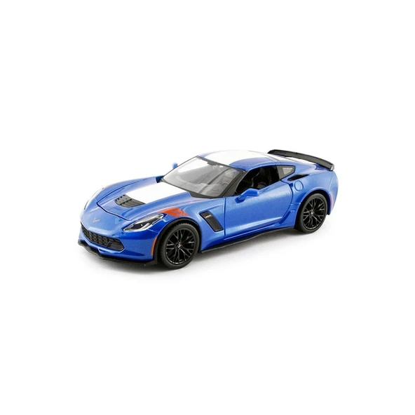 MAY31516 2017 Corvette Grand Sport Model Araba 1:24 -Necotoys - Resim 4