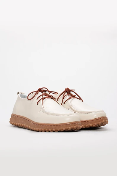 Hakiki Deri  Kadın Casual Ayakkabı 583ZA2610 - Resim 5