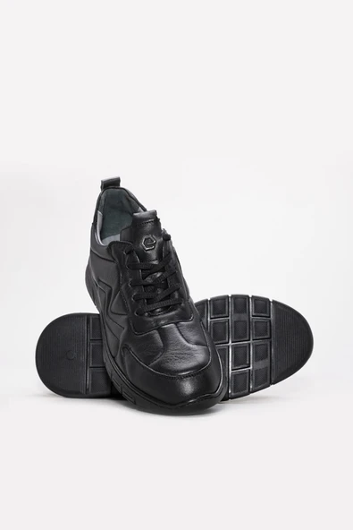 Hakiki Deri  Erkek Casual Ayakkabı 161MA242 - Resim 4