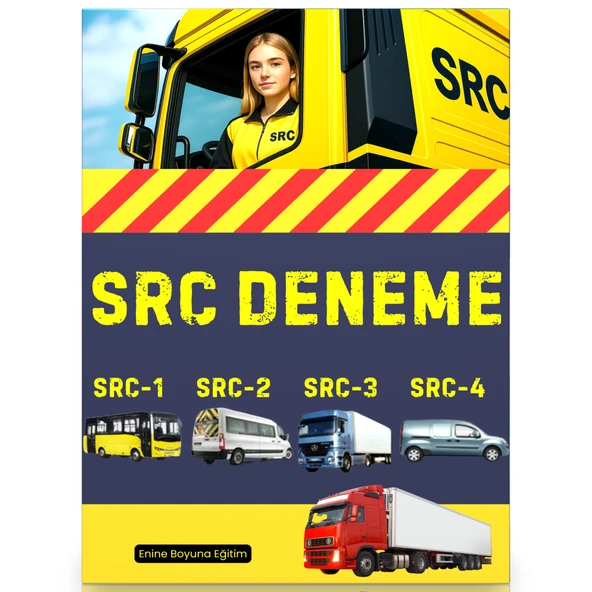 SRC Ders Notları Kitabı (Trafik İşaretleri Posteri ve Deneme İlaveli) - Resim 6