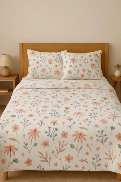 ÇİFT KİŞİLİK PİKE ELYAF DOLGULU