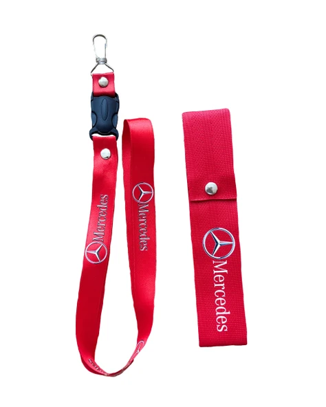 Mercedes Baskılı, Yüksek Kalite Oto Ayna Askısı, Ayna ipi ve Tampon ipi Set ürün görseli