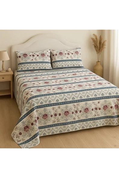 %100 PAMUK ÇİFT KİŞİLİK PİKE