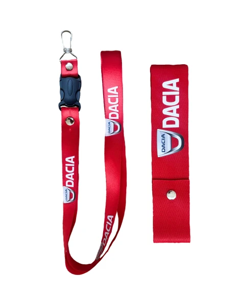 Dacia Uyumlu, Kırmızı Renk, Yüksek Kalite Oto Ayna Askısı, Ayna ipi ve Tampon ipi Set ürün görseli