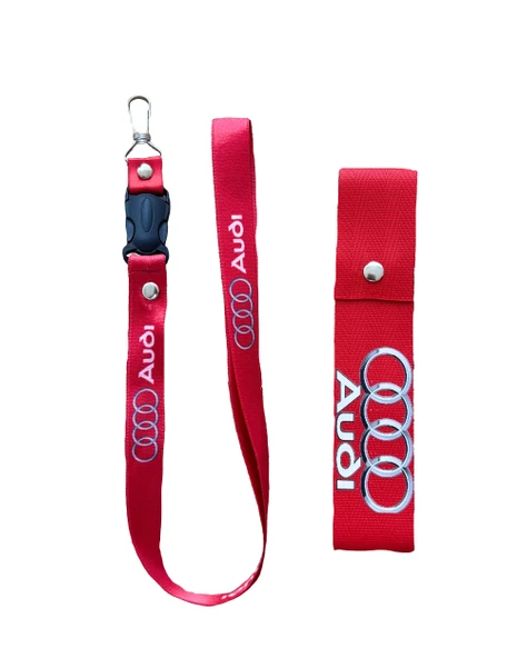 Audi Baskılı, Yüksek Kalite Oto Ayna Askısı, Ayna ipi ve Tampon ipi Set ürün görseli