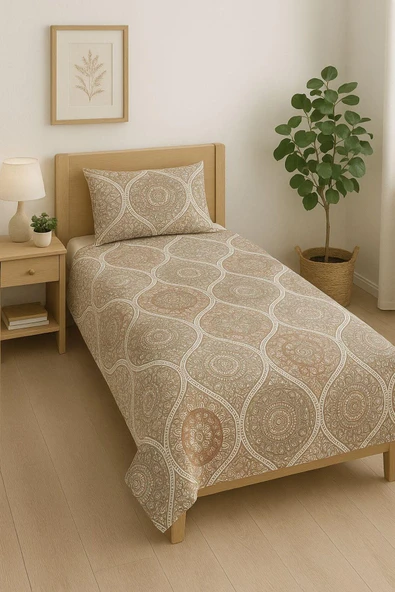 %100pamuk tek kişilik pike seti kapıtone elyaf dolgulu