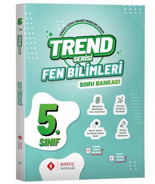 Sonuç 2026 5. Sınıf Fen Bilimleri Trend Soru Bankası ürün görseli