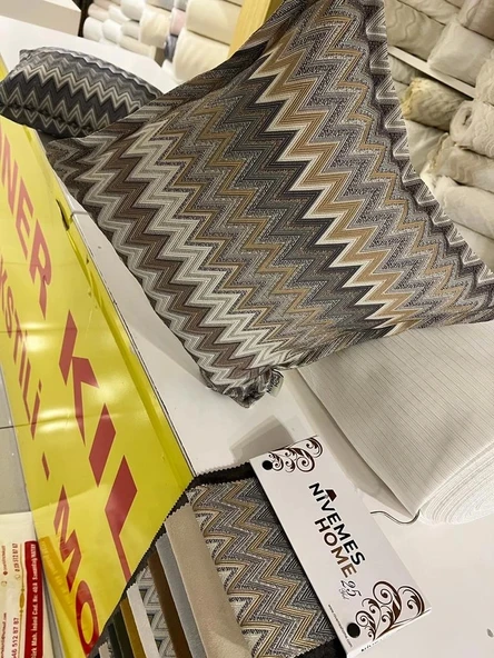 NİVEMESHOME BORAN 01 (45X45) ELYAF DOLGULU KIRLENT