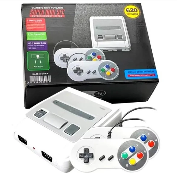 Zhltools 620 Oyunlu Mini Retro Atari Oyun Konsolu - Resim 3