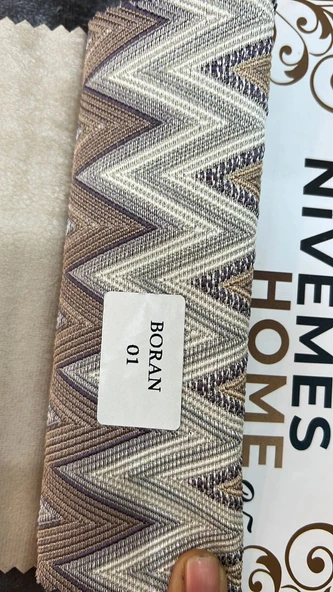 NİVEMESHOME BORAN 01 (45X45) ELYAF DOLGULU KIRLENT - Resim 6