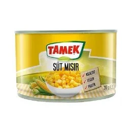 Tamek Mısır Konservesi 3x210 gr x 3 Adet - 3