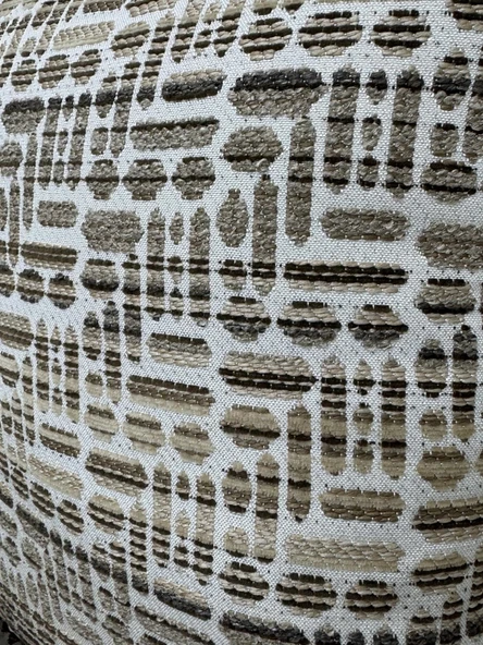 NİVEMESHOME ELYAF DOLGULU KIRLENT 45X45 LİSA 03 VİZON - Resim 4