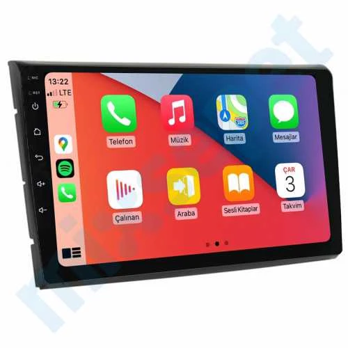 MAYGO Fiat Bravo / Brava 2008-2015 6 GB Ram 64 GB Hafıza 9 İnç Android Auto ve CarPlay Multimedya Sistemi ürün görseli