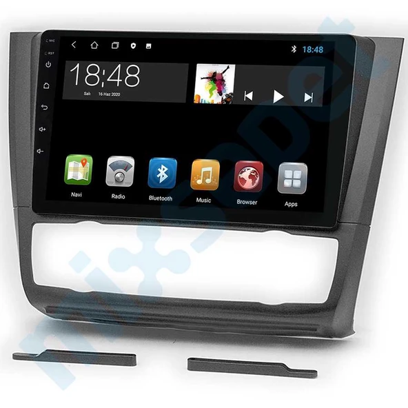 Maygo Maygo MYG-8128 Serisi Bmw 1 Serisi E81 E82 E87 E88 2007-2011 Model Uyumlu Dijital Klima 8GB Ram 128GB Hafıza 8+128 Carplay Android Auto Destekli Multimedya Navigasyonlu Teyp ürün görseli