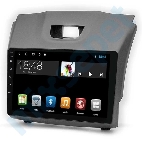 Maygo Maygo MYG-8128 Serisi İsuzu D-max 2012-2019 Model Uyumlu 8GB Ram 128GB Hafıza 8+128 Carplay Android Auto Destekli Multimedya Navigasyonlu Teyp ürün görseli