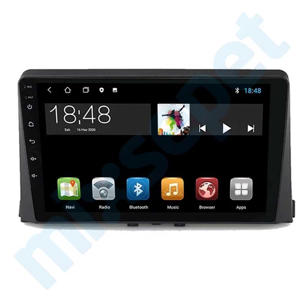 Maygo Maygo MYG-8128 Serisi Citroen Berlingo Peugeout Partner 2019-2024 Model Uyumlu 8GB Ram 128GB Hafıza 8+128 Carplay Android Auto Destekli Multimedya Navigasyonlu Teyp ürün görseli