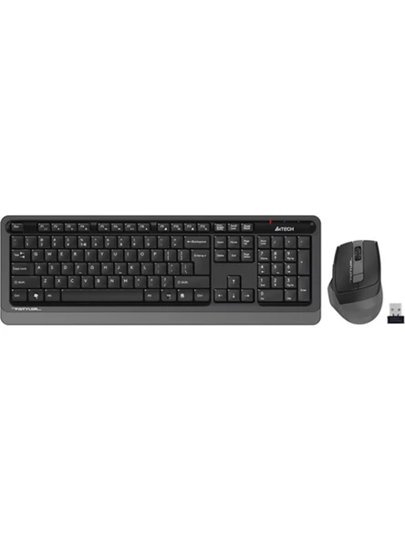 A4 Tech Fg1035 2.4G Gri Q Fn-Mm Klv+Optik Mouse Set ürün görseli