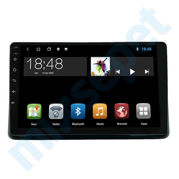 Maygo Maygo MYG-464 Serisi Honda City 2021-2022 Model Uyumlu 4GB Ram 64GB Hafıza 4+64 Carplay Android Auto Destekli Multimedya Navigasyonlu Teyp ürün görseli