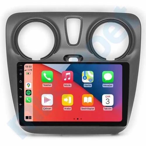 MAYGO Dacia Lodgy Dokker 2012-2022 6 GB Ram 64 GB Hafıza 9 İnç Android Auto ve CarPlay Multimedya Sistemi ürün görseli
