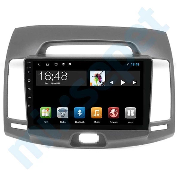 Maygo Maygo MYG-8128 Serisi Hyundai Elantra 2006-2010 Model Uyumlu 8GB Ram 128GB Hafıza 8+128 Carplay Android Auto Destekli Multimedya Navigasyonlu Teyp ürün görseli