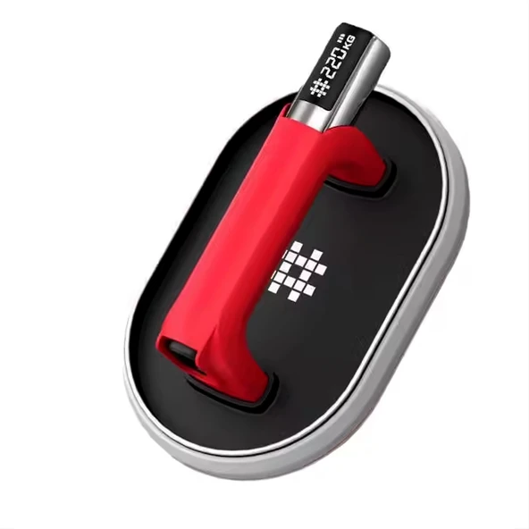 220 Kg Yüksek Güçlü Emiş Dijital Göstergeli Vakumlu Vantuz Cam Seramik Mermer Ağır Yük Taşıma Vakum - Resim 5