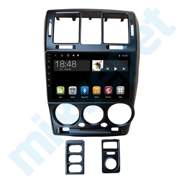 Maygo Maygo MYG-432 Serisi Hyundai Getz 2003-2010 Model Uyumlu 4GB Ram 32GB Hafıza 4+32 Carplay Android Auto Destekli Multimedya Navigasyonlu Teyp ürün görseli