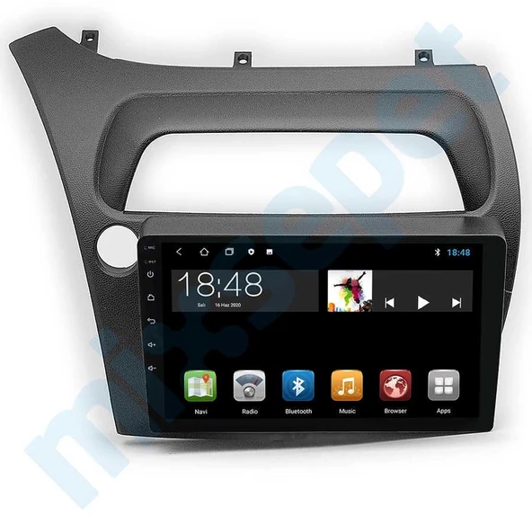 Maygo Maygo MYG-432 Serisi Honda Civic HB 2006-2011 Model Uyumlu 4GB Ram 32GB Hafıza 4+32 Carplay Android Auto Destekli Multimedya Navigasyonlu Teyp ürün görseli