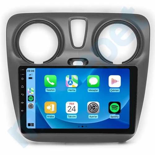 MAYGO Dacia Lodgy Dokker 2012-2022 8 GB Ram 128 GB Hafıza 9 İnç Android Auto ve CarPlay Multimedya Sistemi ürün görseli