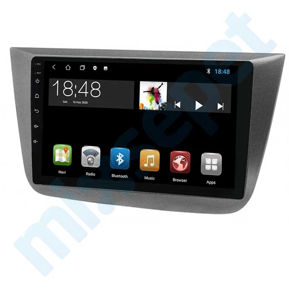 Maygo Maygo MYG-432 Serisi Seat Toledo 2006-2009 Model Uyumlu 4GB Ram 32GB Hafıza 4+32 Carplay Android Auto Destekli Multimedya Navigasyonlu Teyp ürün görseli