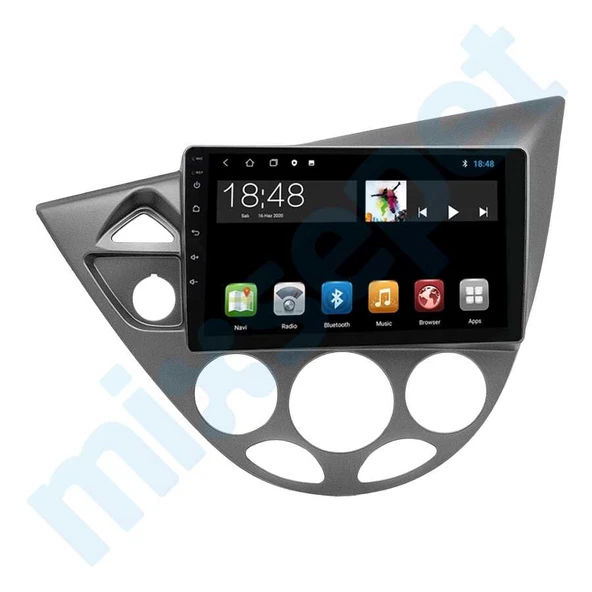 Maygo Maygo MYG-432 Serisi Ford Focus 1 Model Uyumlu 4GB Ram 32GB Hafıza 4+32 Carplay Android Auto Destekli Multimedya Navigasyonlu Teyp ürün görseli